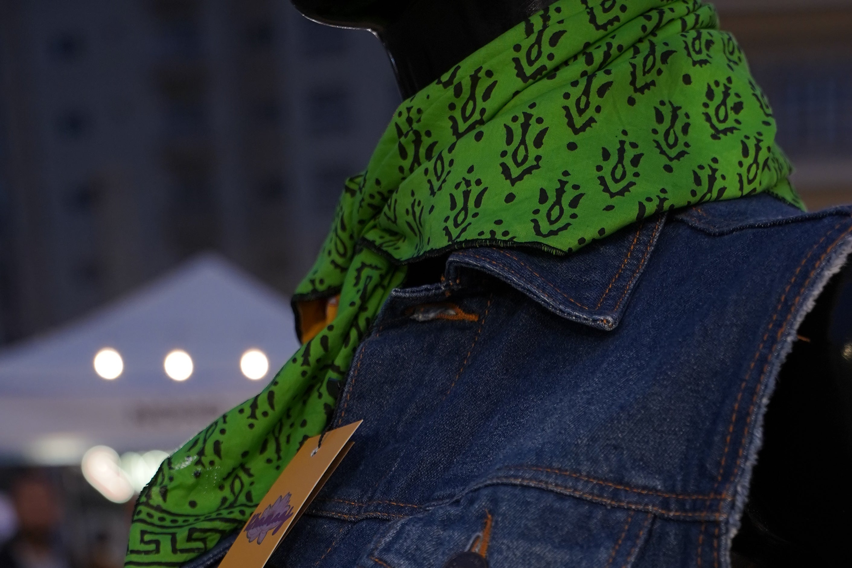 Block Printed Bandana