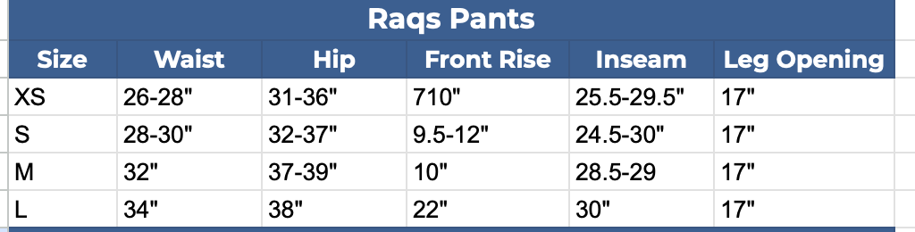 Raqs Pants